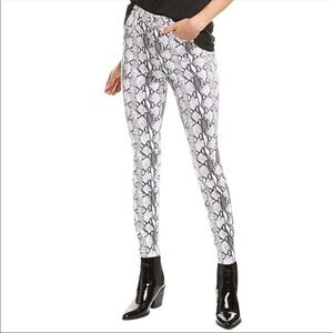 FRAME Ali High Rise Cigarette Skinny Fit Printed Jeans 26